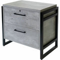 Martin Furniture Mason Concrete Laminate Unit, Gray, MRTIMMN450C