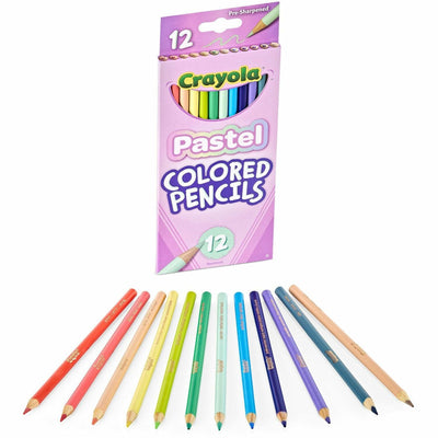 Crayola Presharpened Colored Pencils, 3.3 mm, CYO682030