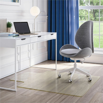 Deflecto OceanMat Chair Mat for Hard Floor, Clear, DEFCM2G112OCB