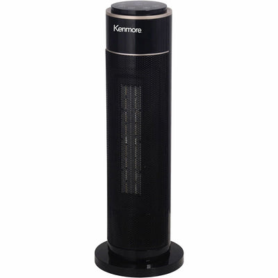 Equity Sales & Marketing Kenmore 21" Oscillating Tower Heater, Black, ESMKM65010BK