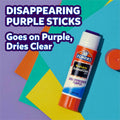 Elmer's Color 'N Glitz Glue Sticks, Purple, 12 / Pack, EPI2197116
