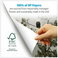 HP Copy Paper, White, 8 1/2" x 11", 500 / Pack, HEW207000
