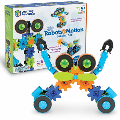 Learning Resources Gears! Robots in Motion, Multi, LRNLER9228