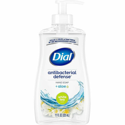 Henkel Dial White Tea Antibacterial Hand Soap, Clear, 12 / Carton, DIA20940CT