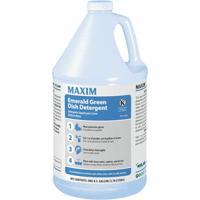 Midlab Liquid Dish Detergent, White, 4 / Carton, MLB22080041