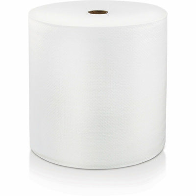 Solaris Paper LoCor Hard Wound Roll Towels, Bright White, 1 Carton, SOL46904