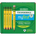 Dixon Ticonderoga Ticonderoga My First Pencil w/Eraser, HB/#2, 36 / Pack, DIXX33136