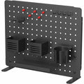 Kantek Pegboard Organizer Board with Accessories, Black, KTKPBS120B