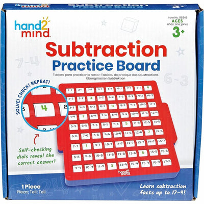 Learning Resources Subtraction Skills Practice Board, Multi, LRN96248