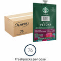 Lavazza North America Flavia Freshpack Starbucks Caffe Verona Dark Roast Coffee, 76 / Carton, LAV48104