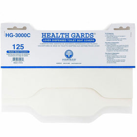 Hospeco Health Gards Lever Dispense Toilet Covers, White, 24 / Carton, HOSHG3000C
