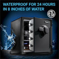 Master Lock Sentry Safe Digital fire/water safe, Black, SENSFW123ES