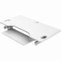 Rocelco Sit/Stand Desk Riser, White, RCLRDADRW46