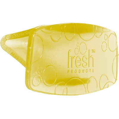 Fresh Eco Bowl Clip Air Freshener, Yellow, 12 / Box, FRSEBC72CT