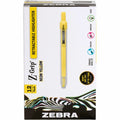 Zebra Z-Grip Retractable Highlighter, 1 Dozen, ZEB71250