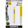 Zebra Z-Grip Retractable Highlighter, 1 Dozen, ZEB71250