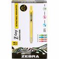 Zebra Z-Grip Retractable Highlighter, 1 Dozen, ZEB71200