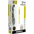 Zebra Z-Grip Retractable Highlighter, 1 Dozen, ZEB71200