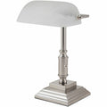 Victory Light Banker's Brass Desk Lamp, White, VLU8VS688029BN