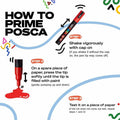uni-ball uniball™ POSCA Paint Marker, 8 / Pack, UBCPC3M8CSOFT