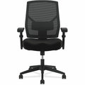 The HON HON Crio High-Back Task Chair, Supports Up to 250 lb, 18" to 22" Seat Height, Black, 1 / Carton, BSXVL581SB11T