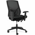 The HON HON Crio High-Back Task Chair, Supports Up to 250 lb, 18" to 22" Seat Height, Black, 1 / Carton, BSXVL581SB11T