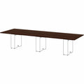 Lorell Essentials Modular Conference Tables, Brown, LLR16334