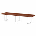 Lorell Essentials Modular Conference Tables, Brown, LLR16330
