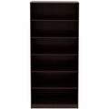 Lorell Laminate Bookcases, Espresso, LLR18248