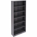 Lorell Laminate Bookcases, Weathered Charcoal, LLR69665
