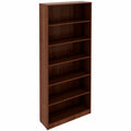 Lorell Laminate Bookcases, Walnut, LLR99752