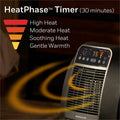 Honeywell Heat Genius Ceramic Portable Heater, HCE840B, Black, HWLHCE840B