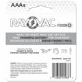 Energizer Rayovac Fusion Battery, Red, 4 / Carton, RAY8248TFUS1CT