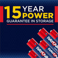 Energizer Rayovac Fusion Battery, Red, 4 / Carton, RAY8158TFUSCT