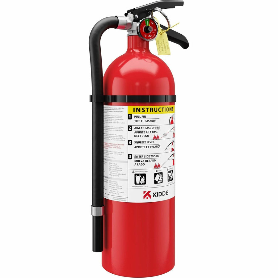 Kidde Pro 5 MP-1 Fire Extinguisher, Safety Pin, KID21032142