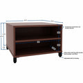 Lorell Reception Table, Brown, LLR69200