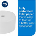 Essity Hygiene and Health AB TORK OptiServe High Capacity Coreless Toilet Paper White T5, 18 / Carton, TRK472887