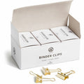 U Binder Clip, Gold, 72 / Pack, UBR3595U0624