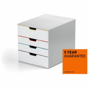 Durable Office Varicolor Mix 4, White/Multicolor, DBL762427