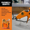 Gorilla Glue Gorilla Dual Temp Glue Gun, Black, GOR100424