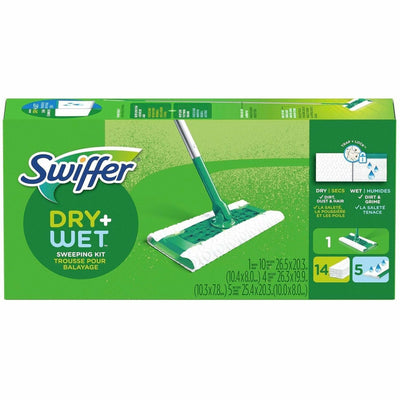 Swiffer Sweeper Mop, Green, 1 Box, PGC49947