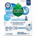 Seventh Generation Natural Dishwasher Detergent, Clear, 20 / Pack, SEV45177
