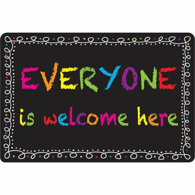 Ashley Productions Smart Poly Original Fun Welcome Mat, Multicolor, ASH91508