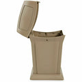 Rubbermaid Commercial Ranger Waste Container, Beige, 45 gal, RCPFG917188BEIG