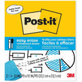 3M Easy Erase Permanent Marker Whiteboard Sheets, MMMEESH2PKSIOC
