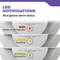Carrier Kidde Combo Carbon Monoxide/Smoke Alarm, White, KID21031502