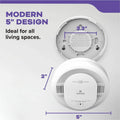 Carrier Kidde Combo Carbon Monoxide/Smoke Alarm, White, KID21031502