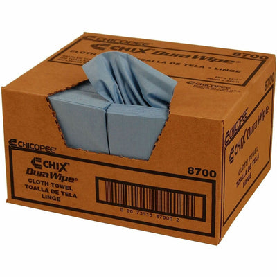 Chicopee Veraclean Critical Cleaning Wipe Smooth, Blue, 400 / Carton, CHI8700