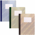 Pukka Pads 2000 Pukka Pads Haze Notebook, 6 29/32" x 9 4/5", 3 / Pack, PKP9976ASTHZE