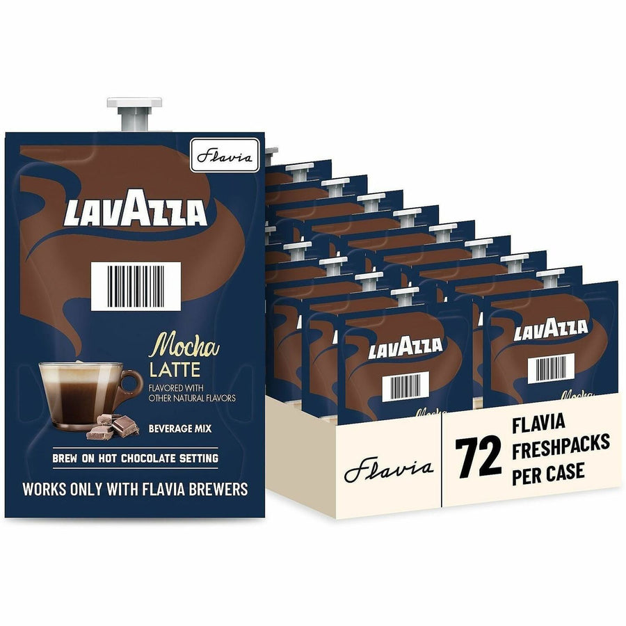 Flavia Latte Freshpacks, Naturally Flavored, 72 / Carton, LAV48690